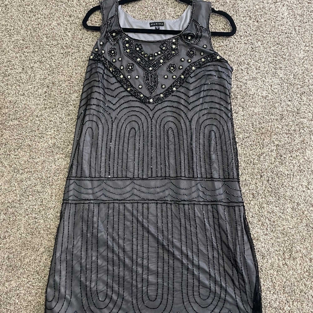 Roaring 20’s Beaded Cocktail Dress